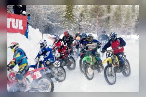 Чемпионат Мурманской области по мотокроссу в Кандалакше
